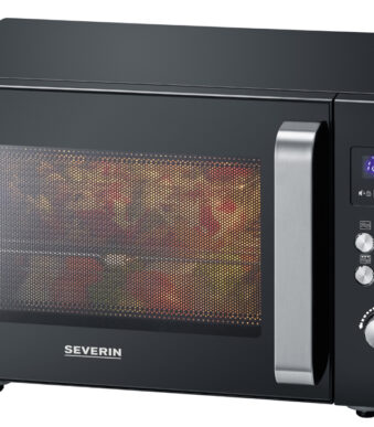 SEVERIN magnetron MW 7763, keramische bodem en grillfunctie