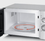 SEVERIN magnetron MW 7772, 900 Watt, zilver / zwart