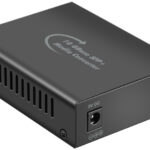 LogiLink 10 Gigabit mediaconverter, RJ45/SFP+, zwart