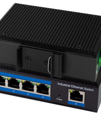 LogiLink Industrial Fast Ethernet Switch, 5-poorts, Unmanaged
