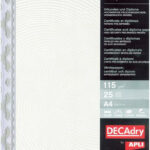 agipa Design-papier ´Diploma´, DIN A4, 115 g/m2, blauw