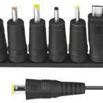 LogiLink universele voedingsadapter met USB-poort, 24 Watt, zwart