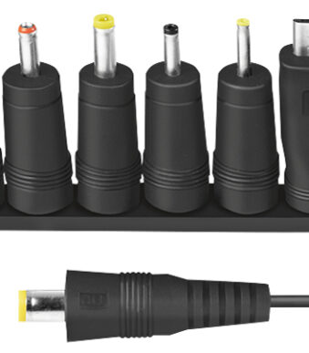 LogiLink universele voedingsadapter met USB-poort, 24 Watt, zwart