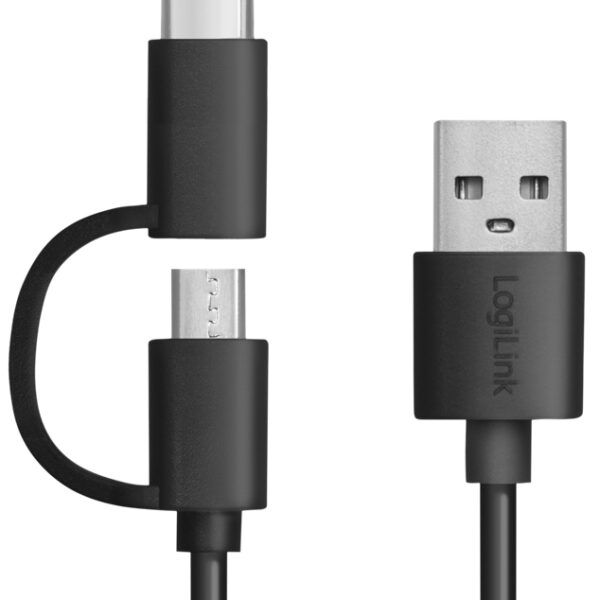 LogiLink Powerbank, 10.000 mAh, 2 USB-poorten, zwart