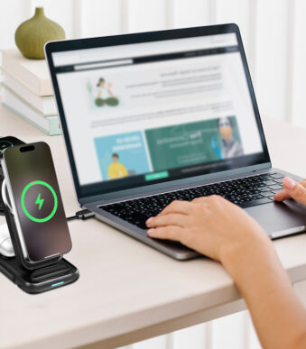 LogiLink 4-in-1 laadstation, Apple MagSafe compatibel