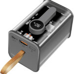 LogiLink powerbank met display, 20.000 mAh, zwart