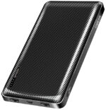 LogiLink Powerbank, 10.000 mAh, 2 USB-poorten, zwart