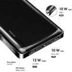 LogiLink Powerbank, 10.000 mAh, 2 USB-poorten, zwart