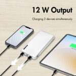 LogiLink Powerbank, 10.000 mAh, 2 USB-poorten, zwart