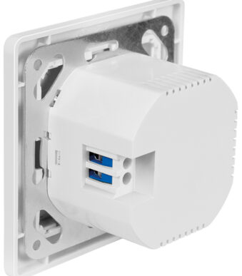 LogiLink inbouw-stopcontact, 2x USB-C koppeling, PD, wit