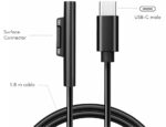 LogiLink USB-C - Microsoft Surface laadkabel, zwart, 1,8 m