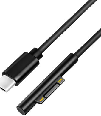 LogiLink USB-C - Microsoft Surface laadkabel, zwart, 1,8 m