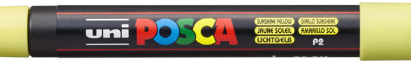 POSCA Pigmentmarker / Verfstiften / Acrylmarker PC-3M, geel