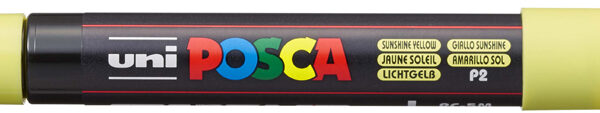 POSCA Pigmentmarker / Verfstiften / Acrylmarker PC-5M, geel