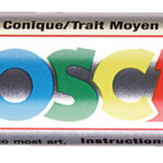 POSCA Pigmentmarker / Verfstiften / Acrylmarker PC-5M, zilver