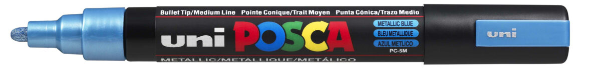 POSCA Pigmentmarker / Verfstiften / Acrylmarker PC-5M, wit