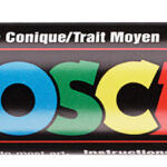 POSCA Pigmentmarker / Verfstiften / Acrylmarker PC-5M, grijs