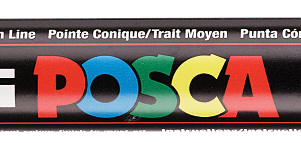 POSCA Pigmentmarker / Verfstiften / Acrylmarker PC-5M, rood