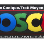 POSCA Pigmentmarker / Verfstiften / Acrylmarker PC-5M, rood