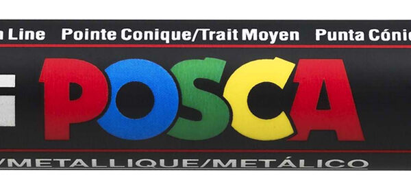 POSCA Pigmentmarker / Verfstiften / Acrylmarker PC-5M, rood