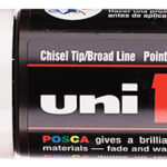 POSCA Pigmentmarker / Verfstiften / Acrylmarker PC-8K, wit