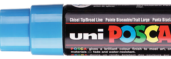 POSCA Pigmentmarker / Verfstiften / Acrylmarker PC-8K, wit