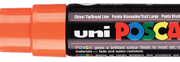 POSCA Pigmentmarker / Verfstiften / Acrylmarker PC-8K, lichtoranje