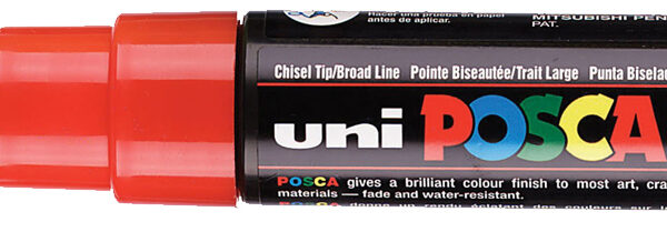 POSCA Pigmentmarker / Verfstiften / Acrylmarker PC-8K, rood