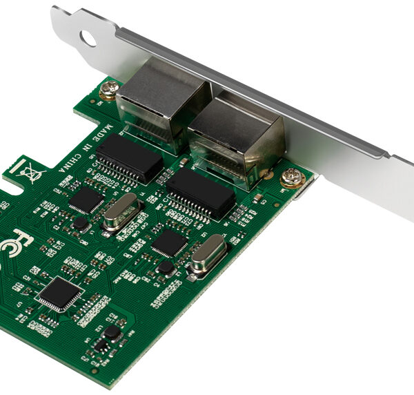 LogiLink PCI Gigabit Ethernet RJ45 netwerkadapter, 2-poorts