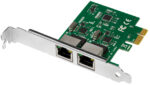 LogiLink PCI Gigabit Ethernet RJ45 netwerkadapter, 2-poorts