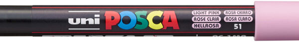 Pigment stiftmarker, lichtroze