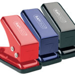RAPESCO 1-gaats perforator ´15´ van metaal, kleuren assorti