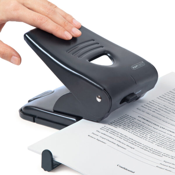 RAPESCO perforator 835, ponscapaciteit: 40 vel, zwart