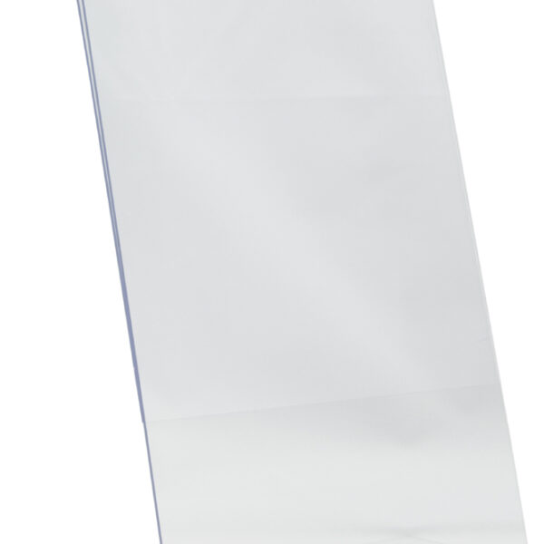 Securit tafeldisplay ACRYLIC, DIN A4 staand, schuin