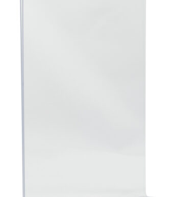 Securit tafeldisplay ACRYLIC, DIN A4 staand, recht