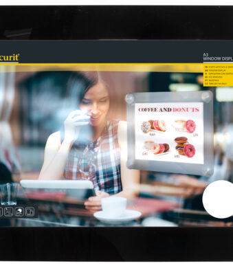 Securit raam-posterframe, DIN A3, zwart