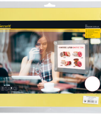 Securit raam-posterframe, DIN A3, geel