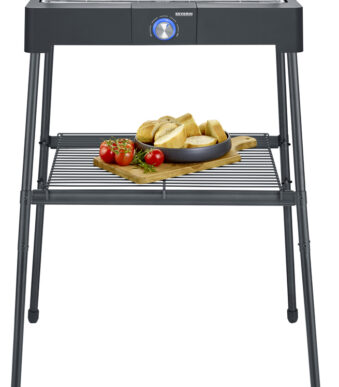 SEVERIN staande grill PG 8566, met grillrooster, zwart
