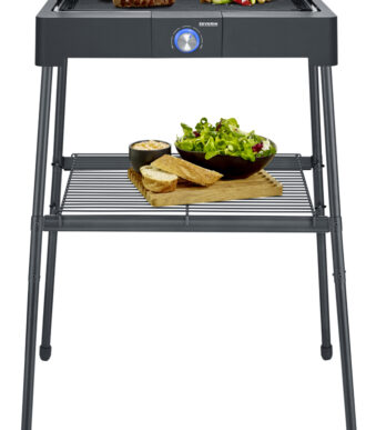 SEVERIN staande grill PG 8568, met grillplaat, zwart