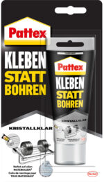 Pattex Krachtige lijm Plakken in plaats van boren Kristalhelder, 90 g