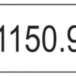 AVERY etiketten voor prijstang, 26 x 12 mm