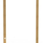 ALBA garderobewagen 'BOX', mobiel, (H)1.550 mm, beuken / wit