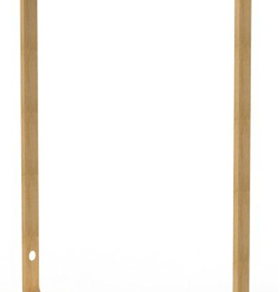 ALBA garderobewagen 'BOX', mobiel, (H)1.550 mm, beuken / wit