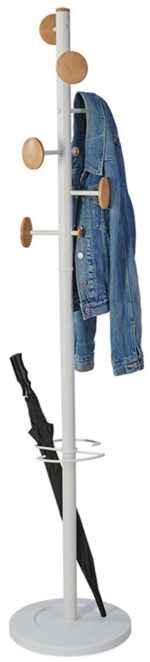 ALBA garderobestandaard 'MUSIC', (H)1.750 mm, wit