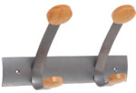 ALBA wandgarderobe 'PMV2', 2 dubbele haken