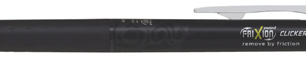 PILOT rollerball FRIXION POINT CLICKER, zwart