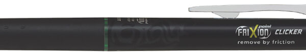 PILOT rollerball FRIXION POINT CLICKER, groen