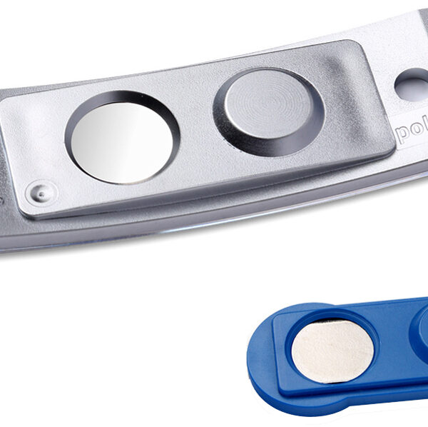 AVERY Zweckform naambadge, 68 x 22 mm, zilver, set van 5