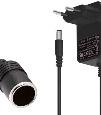 LogiLink mobiele oplader/powerstation, 80 Watt, zwart