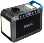 LogiLink mobiele oplader/powerstation, 300 Watt, zwart